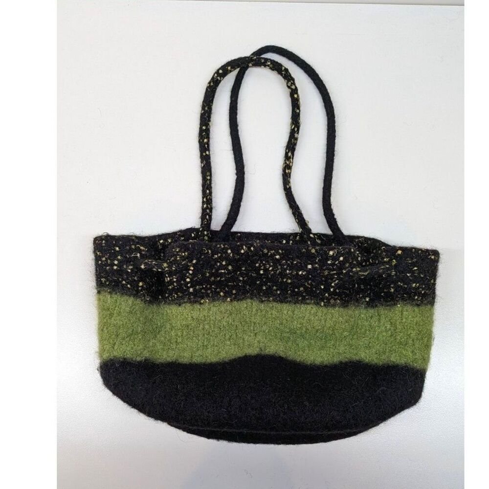 Artisan Felted Wool Bag - Picture 6 of 10